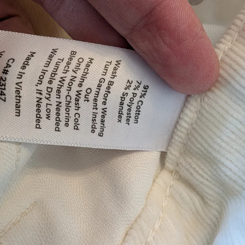 Talbots Cream Women Jeans - Picture 7 of 7